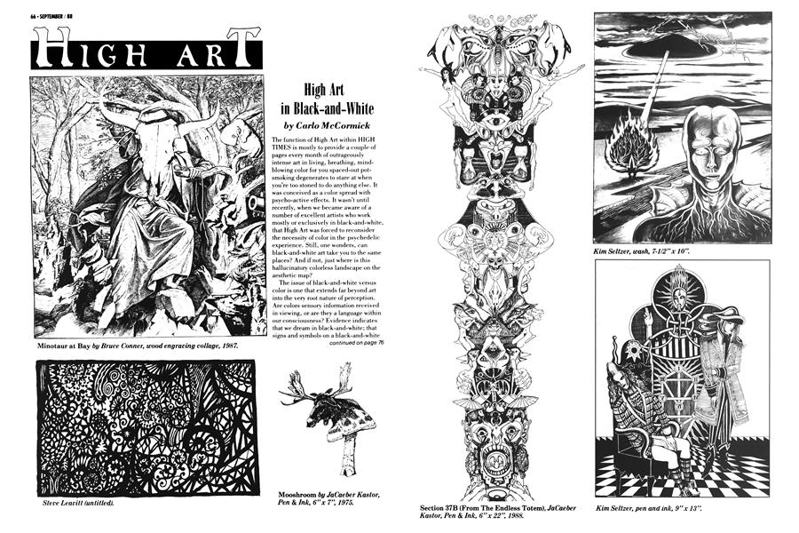 High Art in Black-and-White