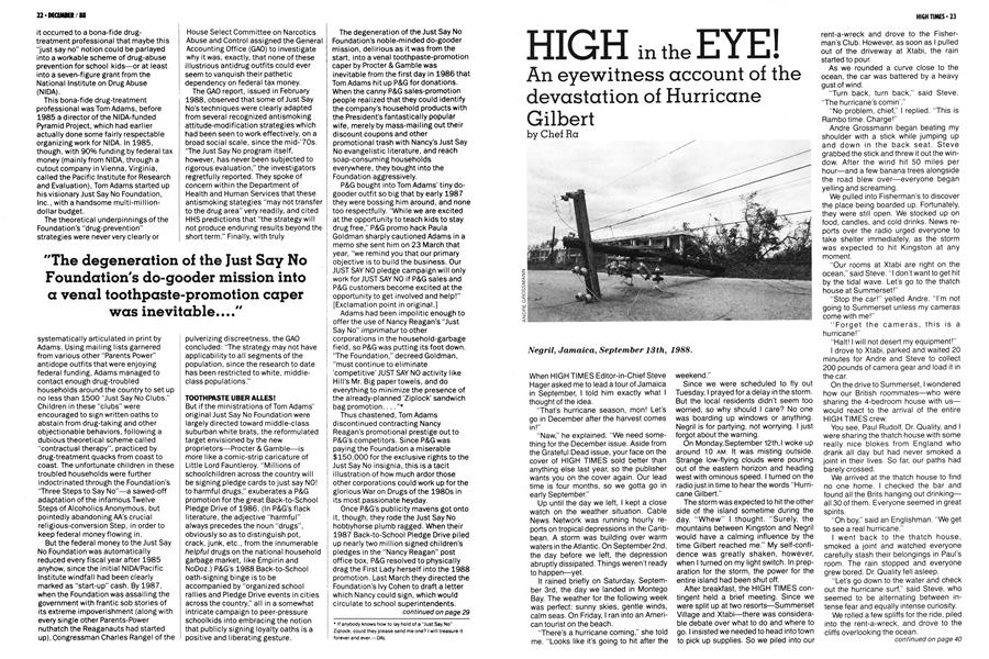 HIGH in the EYE!