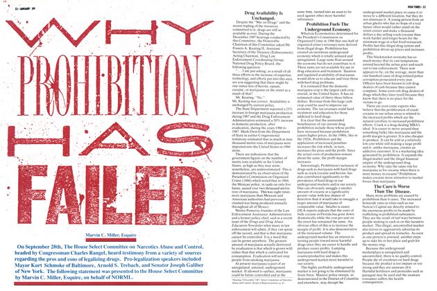 WHY PROHIBITION HAS FAILED