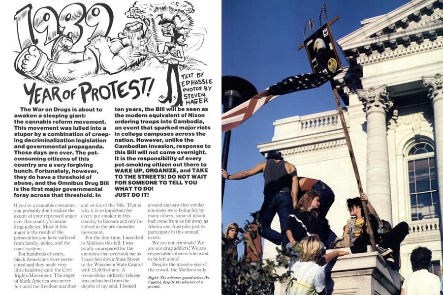 1989 YEAR OF PROTEST!