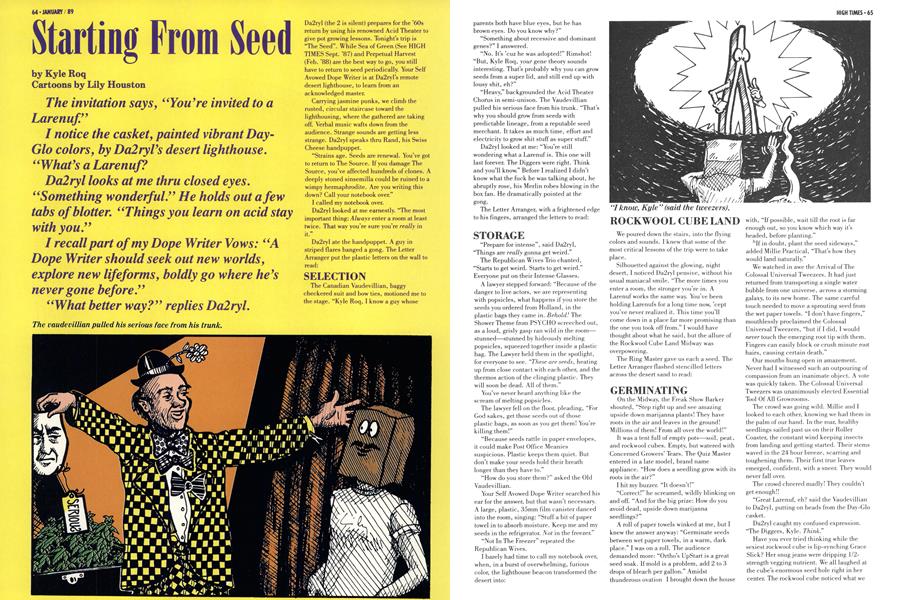 Starting From Seed