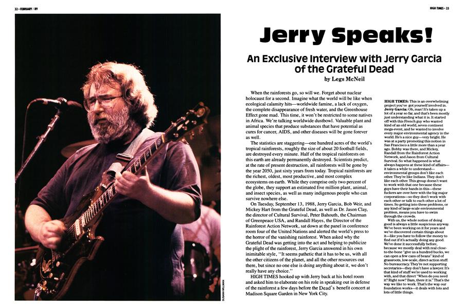 An Exclusive Interview with Jerry Garcia of the Grateful Dead | High ...