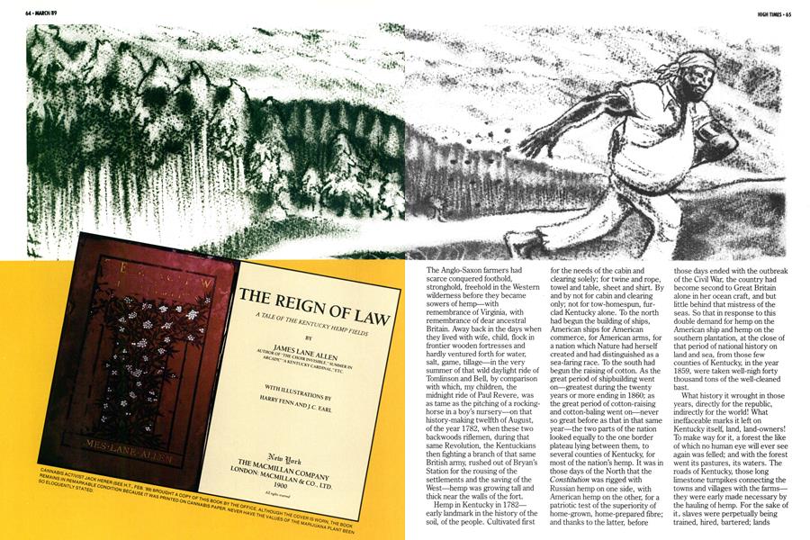 THE REIGN OF LAW