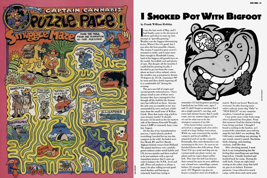 CAPTAIN CANNABIS' PUZZLE PAGE!