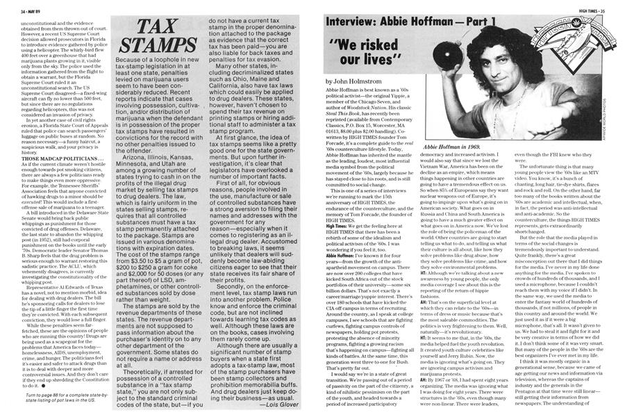 Interview: Abbie Hoffman—Part 1