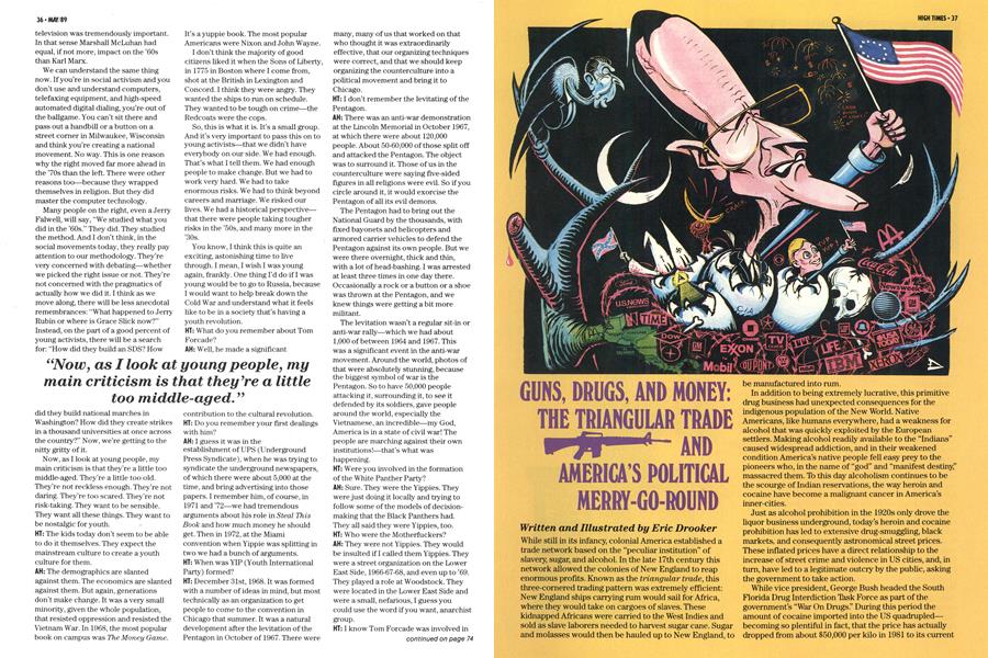 GUNS, DRUGS, AND MONEY: THE TRIANGULAR TRADE AND AMERICA’S POLITICAL MERRY-GO-ROUND