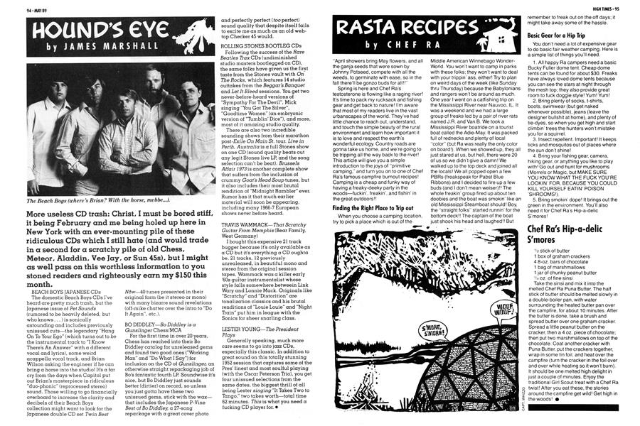 RASTA Recipes