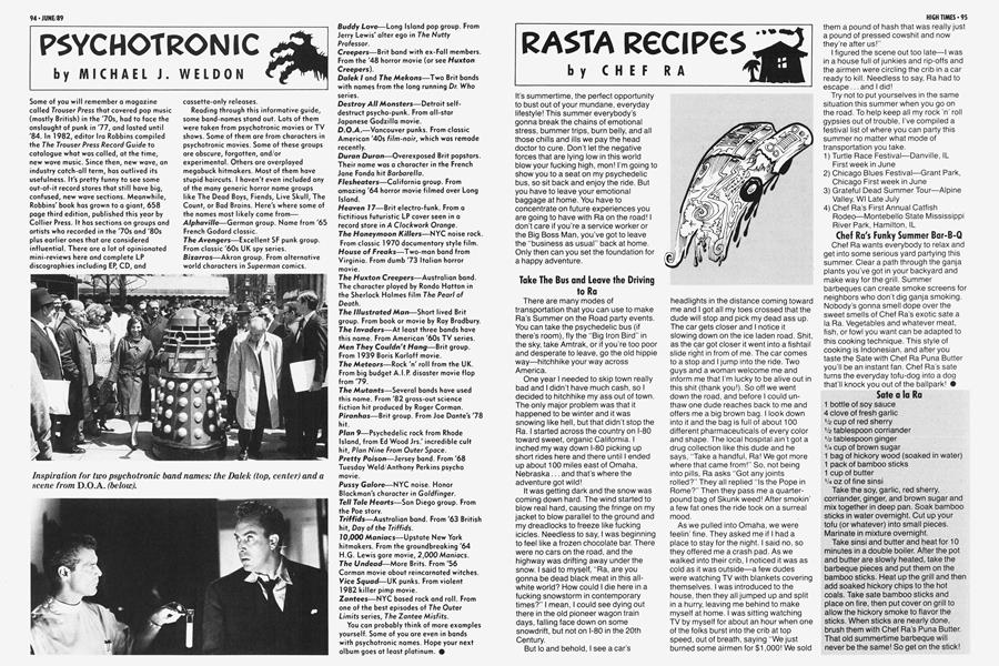 RASTA RECIPES