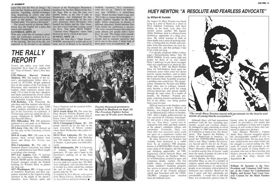 THE RALLY REPORT