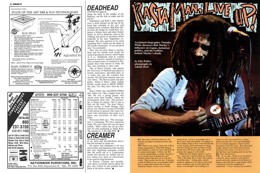 RASTA MAN, LIVE UP!