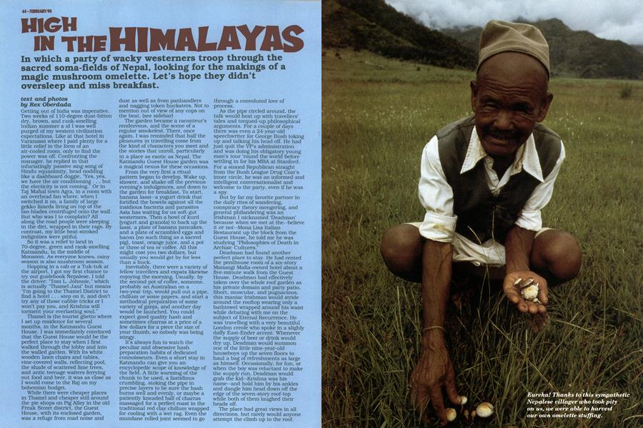 HIGH IN THE HIMALAYAS