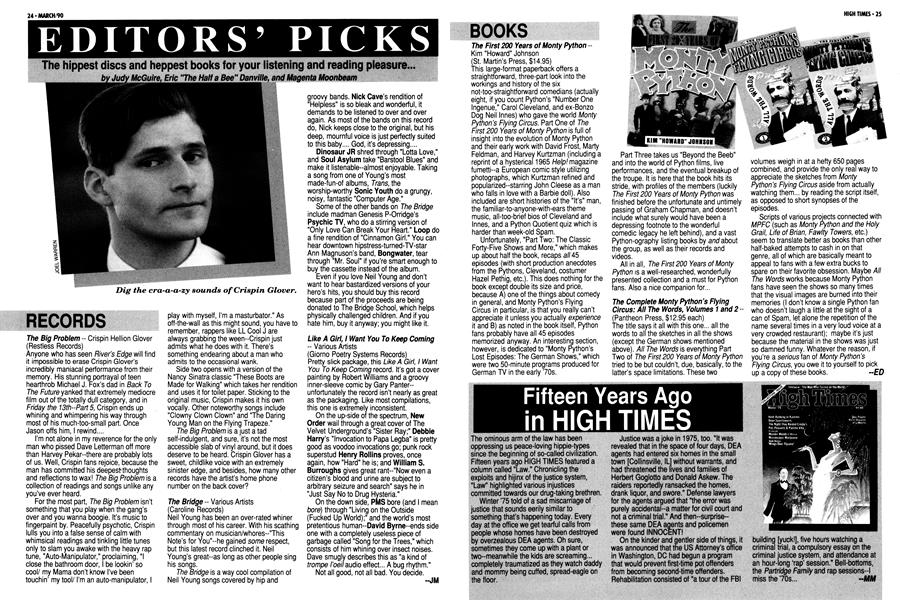 Fifteen Years Ago in HIGH TIMES