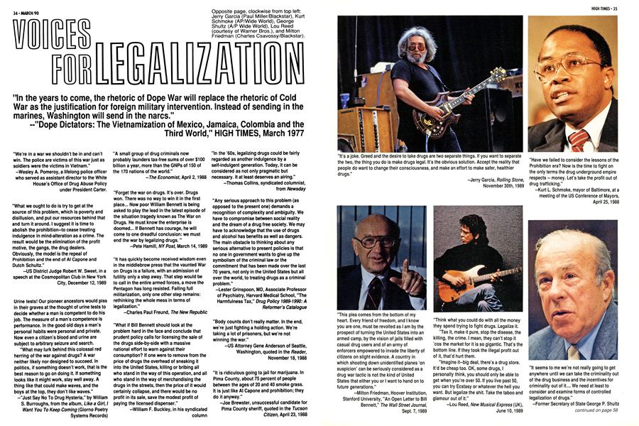 VOICES FOR LEGALIZATION