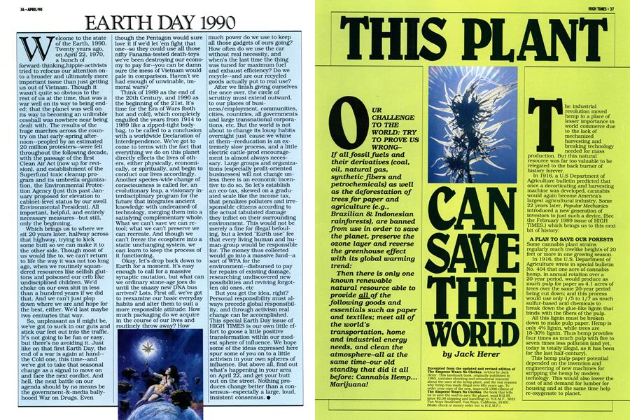 THIS PLANT CAN SAVE THE WORLD