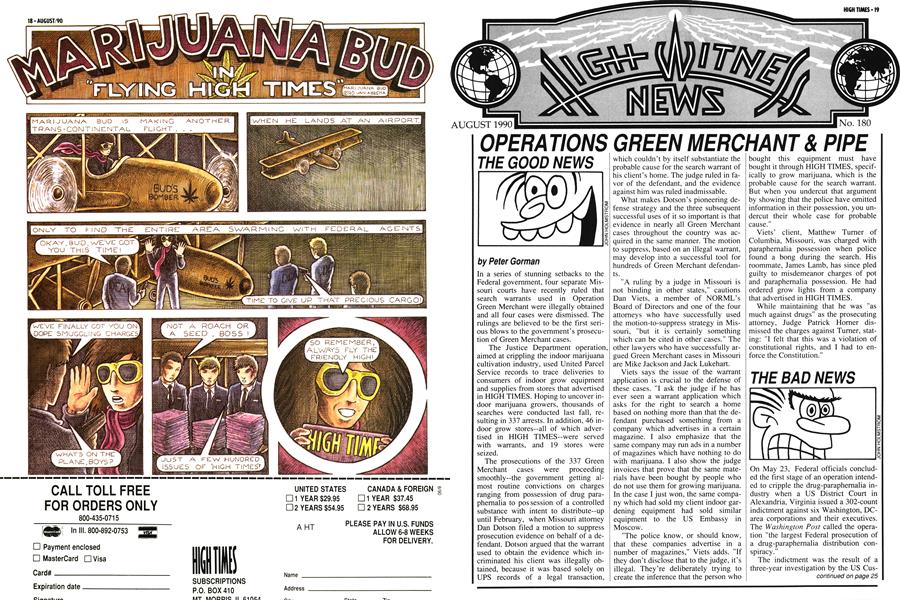 OPERATIONS GREEN MERCHANT & PIPE