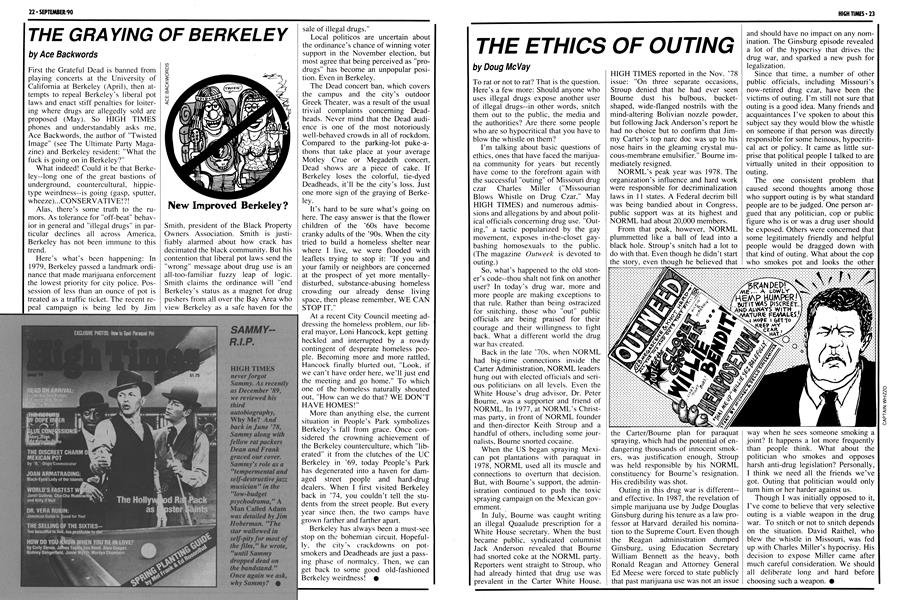 THE GRAYING OF BERKELEY