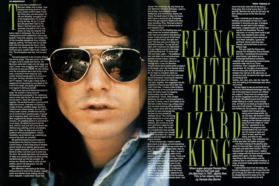 MY FLING WITH THE LIZARD KING