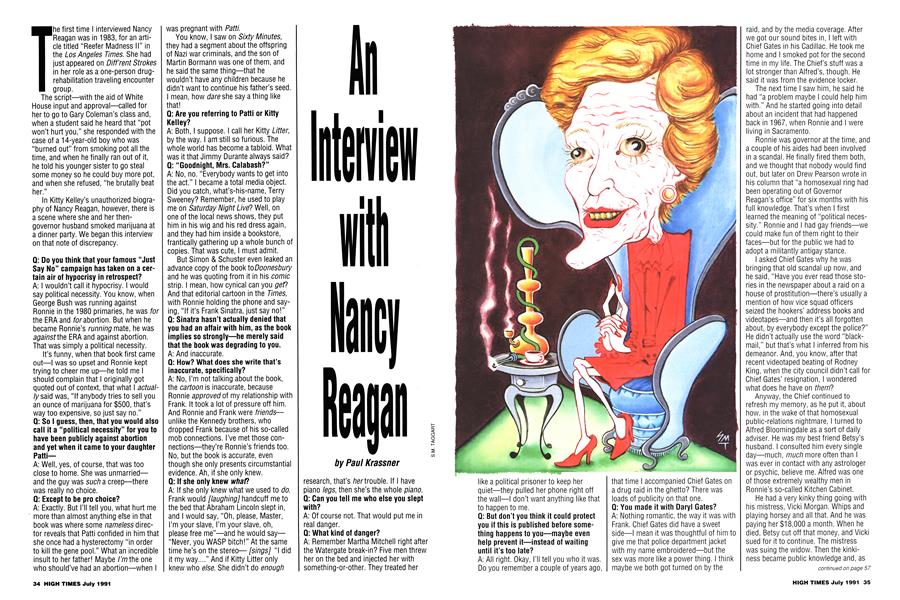 An Interview with Nancy Reagan