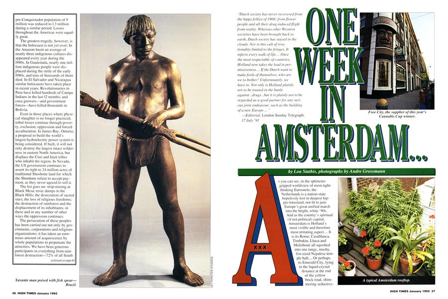ONE WEEK IN AMSTERDAM...