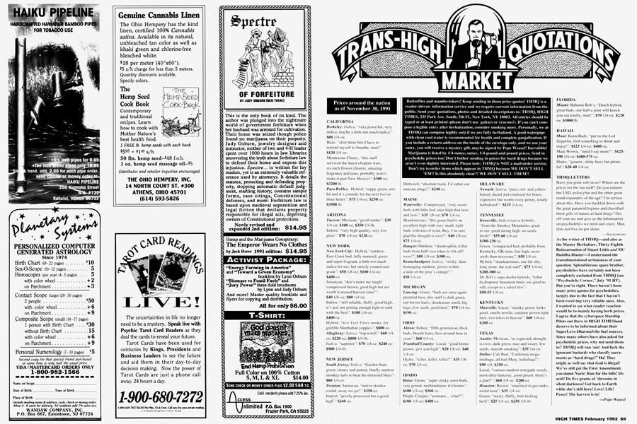 TRANS-HIGH QUOTATIONS MARKET