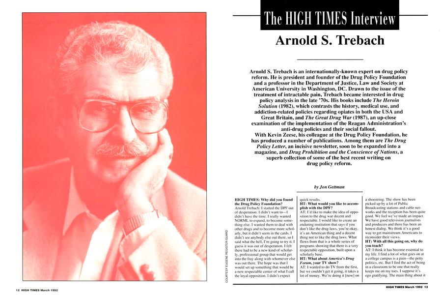 Arnold S. Trebach