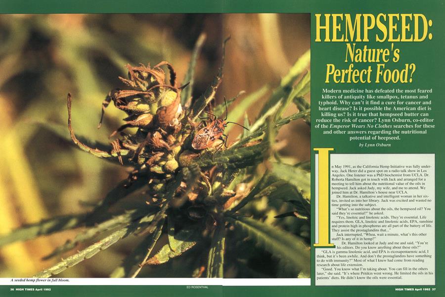Nature's Perfect Food?