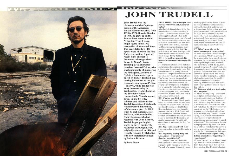 JOHN TRUDELL