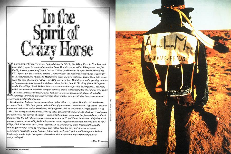 In the Spirit of Crazy Horse