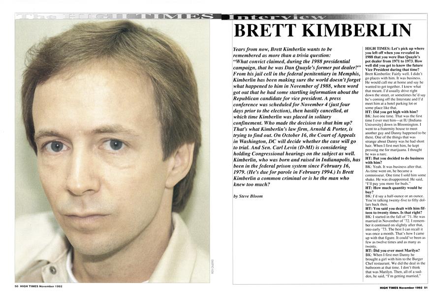 BRETT KIMBERLIN