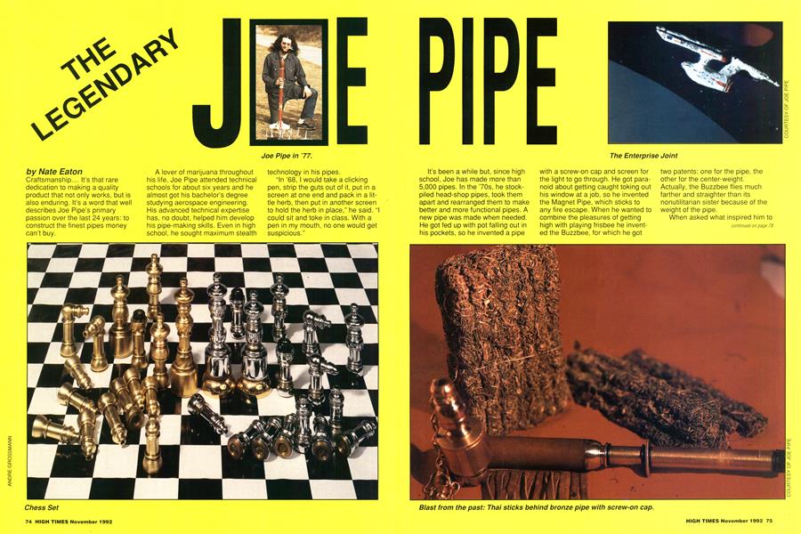 THE LEGENDARY JOE PIPE