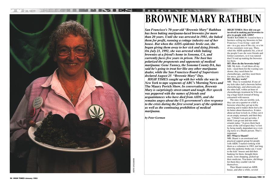 BROWNIE MARY RATHBUN