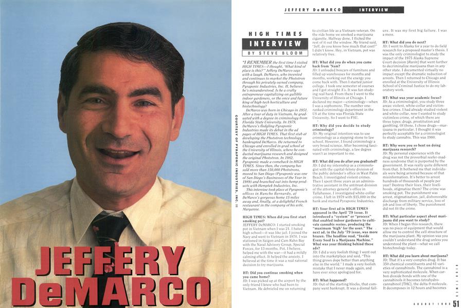 JEFFERY DeMARCO