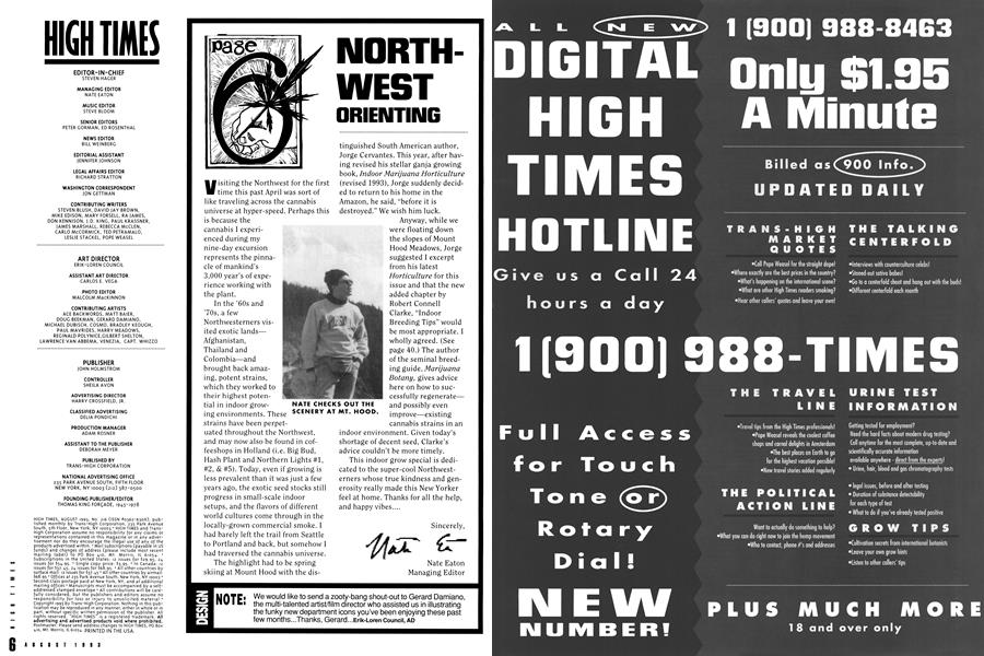 NORTHWEST ORIENTING