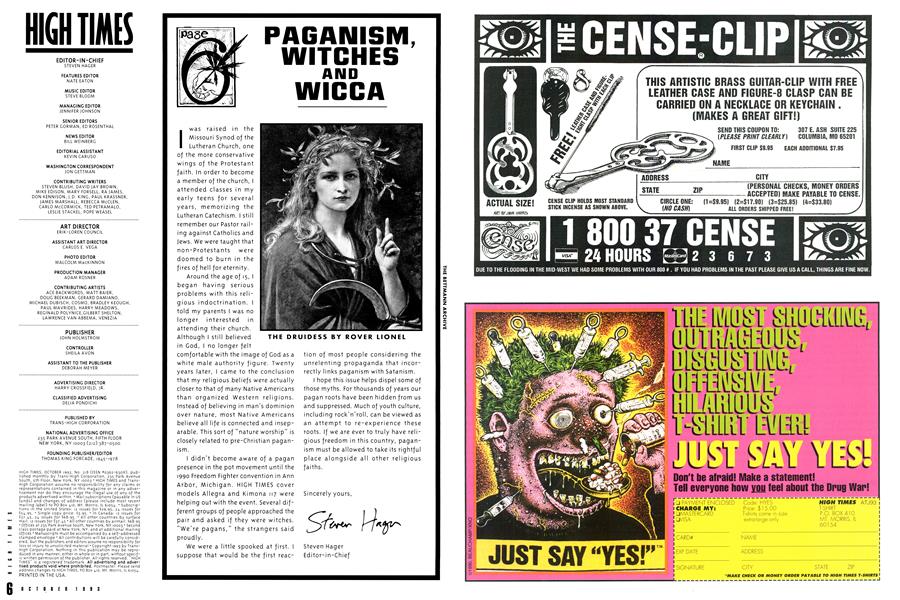 PAGANISM, WITCHES AND WICCA