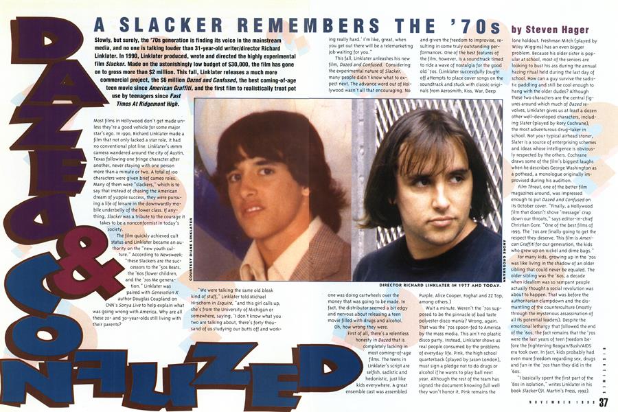 A SLACKER REMEMBERS THE 70'S