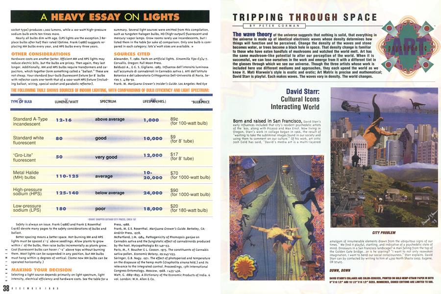 TRIPPING THROUGH SPACE