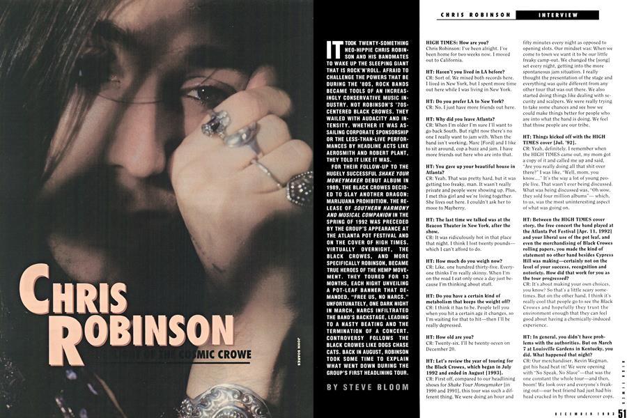 CHRIS ROBINSON