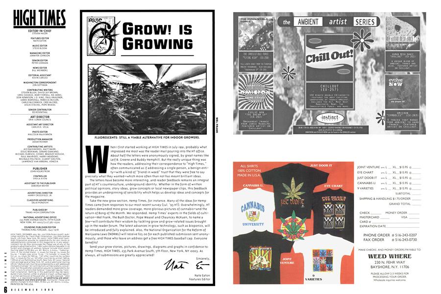GROW! IS GROWING