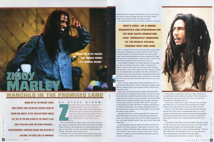 ZIGGY MARLEY MANCHILD IN THE PROMISED LAND