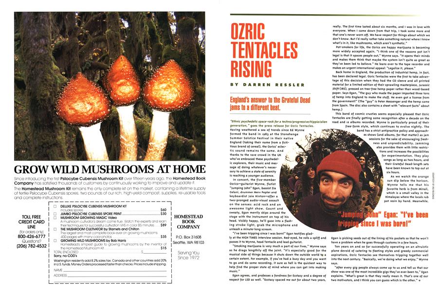 OZRIC TENTACLES RISING