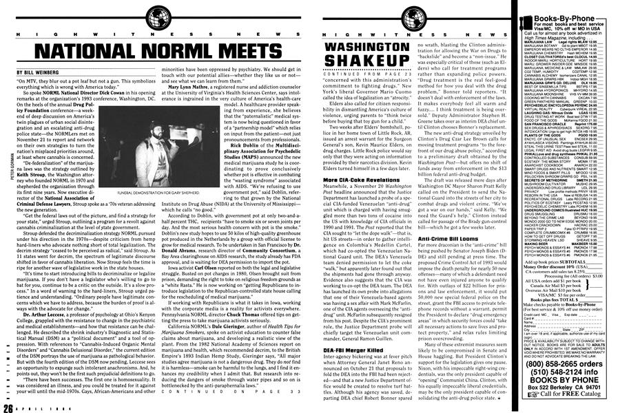 NATIONAL NORML MEETS
