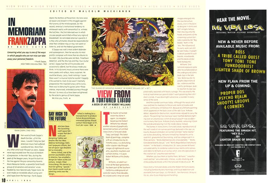 VIEW FROM A TORTURED LIBIDO