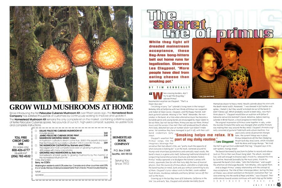 The secret Life of primus