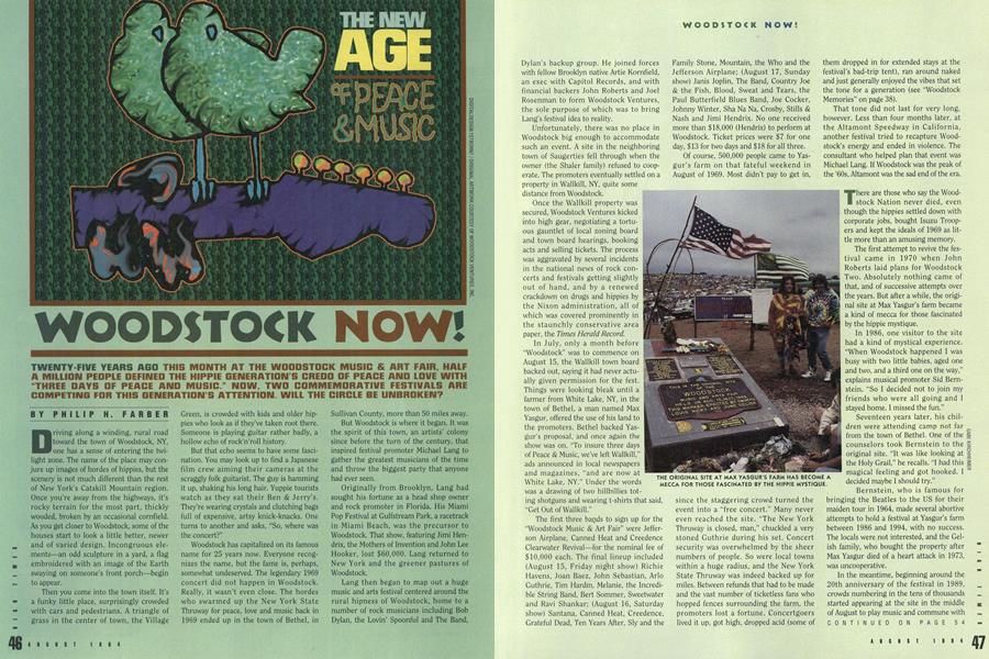 WOODSTOCK NOW!
