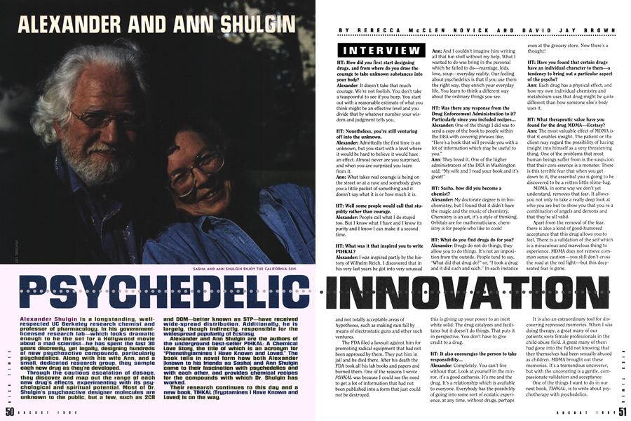 PSYCHEDELIC INNOVATION