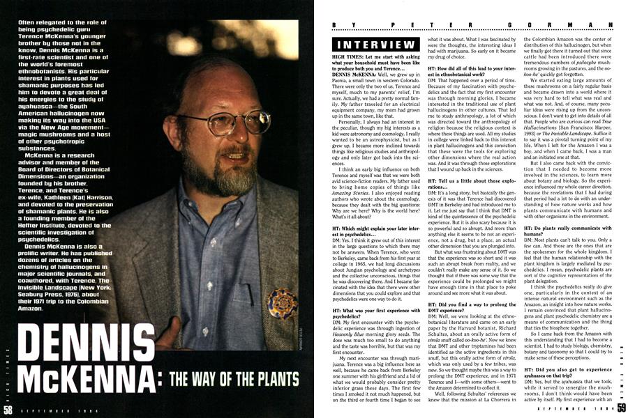 DENNIS MCKENNA