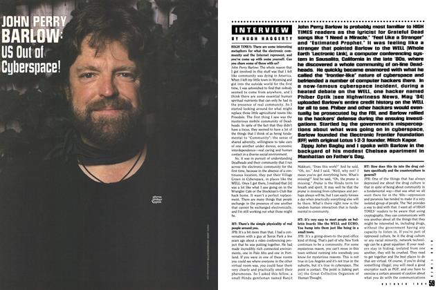 JOHN PERRY BARLOW: US Out of Cyberspace!