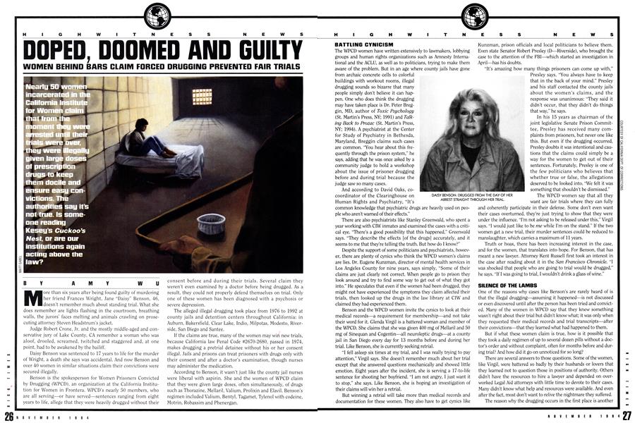 DOPED, DOOMED AND GUILTY