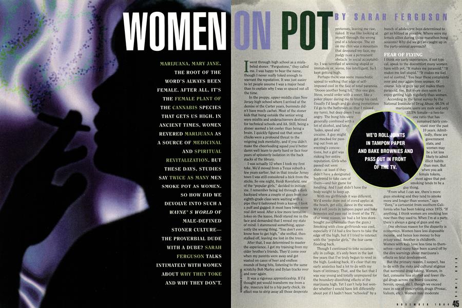 WOMEN ON POT