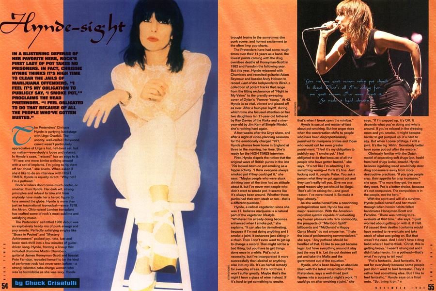 Hynde-sight